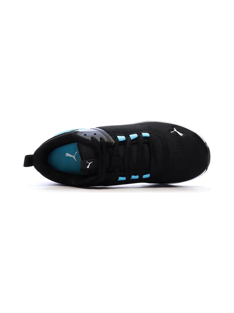 Baskets Noires/Bleu Homme Puma Electron 380435-01 5