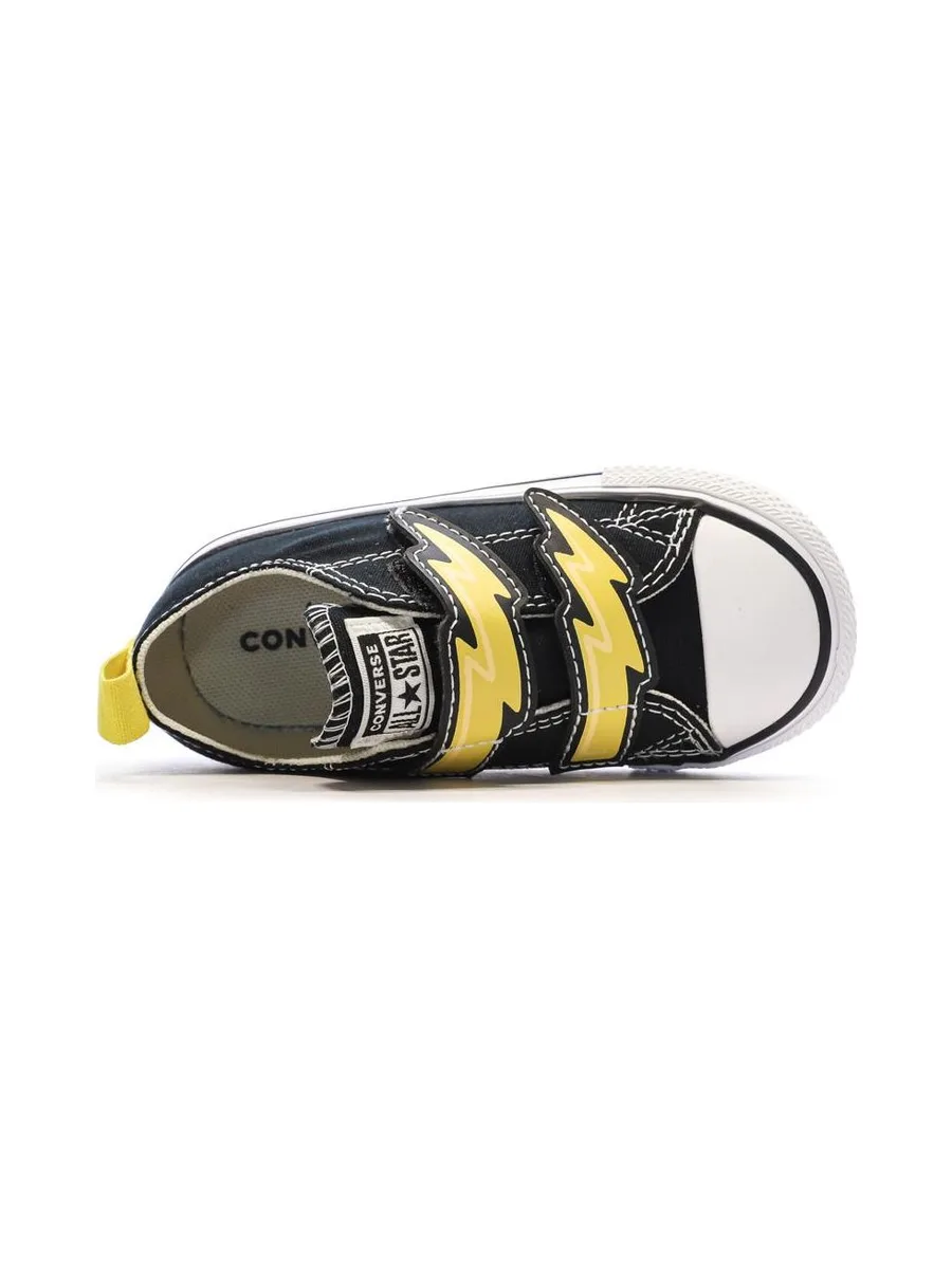 Baskets Noires/Jaunes Garçon Converse All Star Electric 5