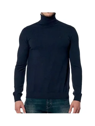 Pull Col Roulé Marine Homme Kaporal Arianh 1