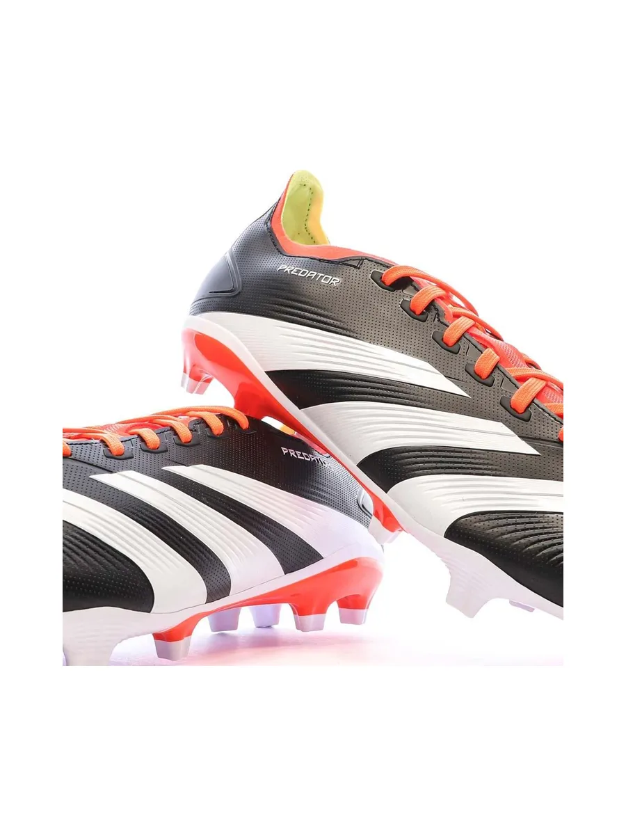Chaussures de Foot Noires Homme Adidas Predator League FG 8