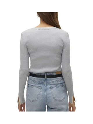 Pull Gris Femme Vero Moda Joan 2