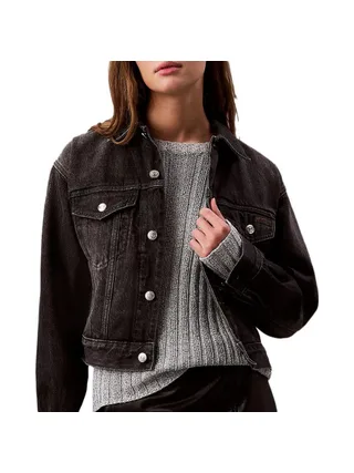 Veste Noire Femme Calvin Klein Jeans LV047B741G 1