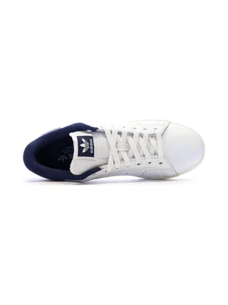 Baskets Blanches/Marines Homme Adidas Stan Smith 4