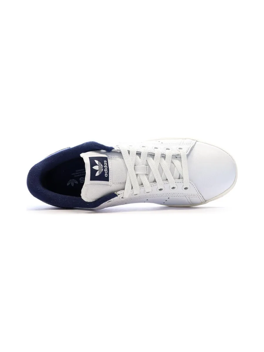 Baskets Blanches/Marines Homme Adidas Stan Smith 5