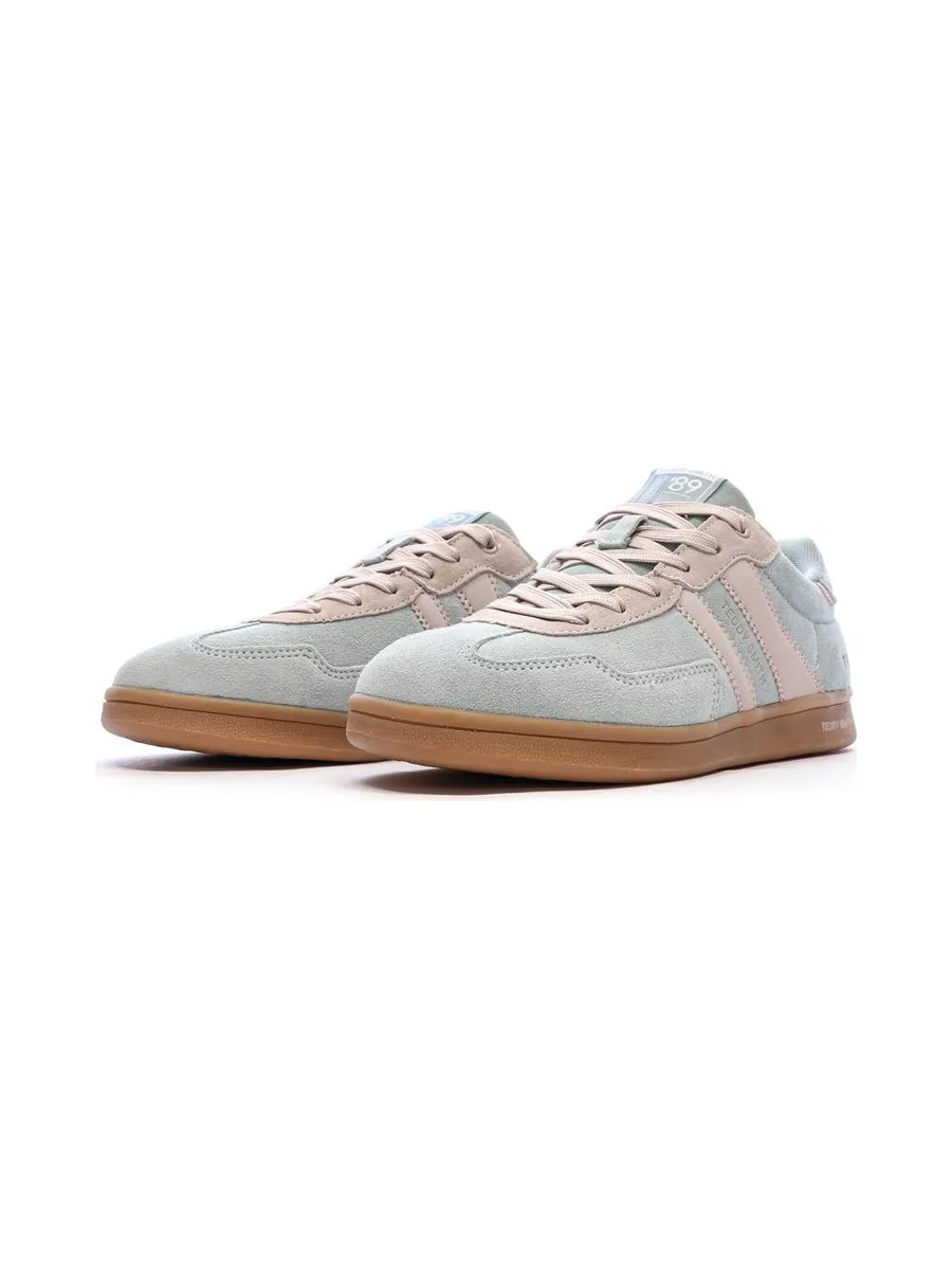 Baskets Turquoise/Rose Femme Teddy Smith 120519 6