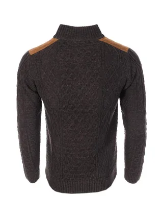Pull Gris Homme RMS26 Irlandais 2