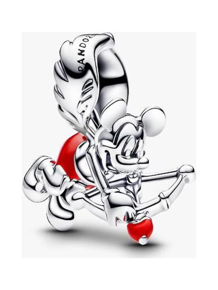 Pandora - Charm Clé Disney Mic mouse cupid en argent sterling 1