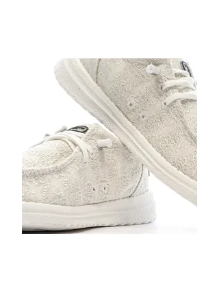 Chaussures Blanche Femme Fusion Flower 7