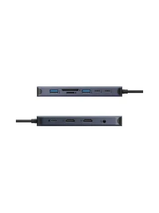 HyperDriveEcoS Gen2 DualHDMI USB-C 11in1 6