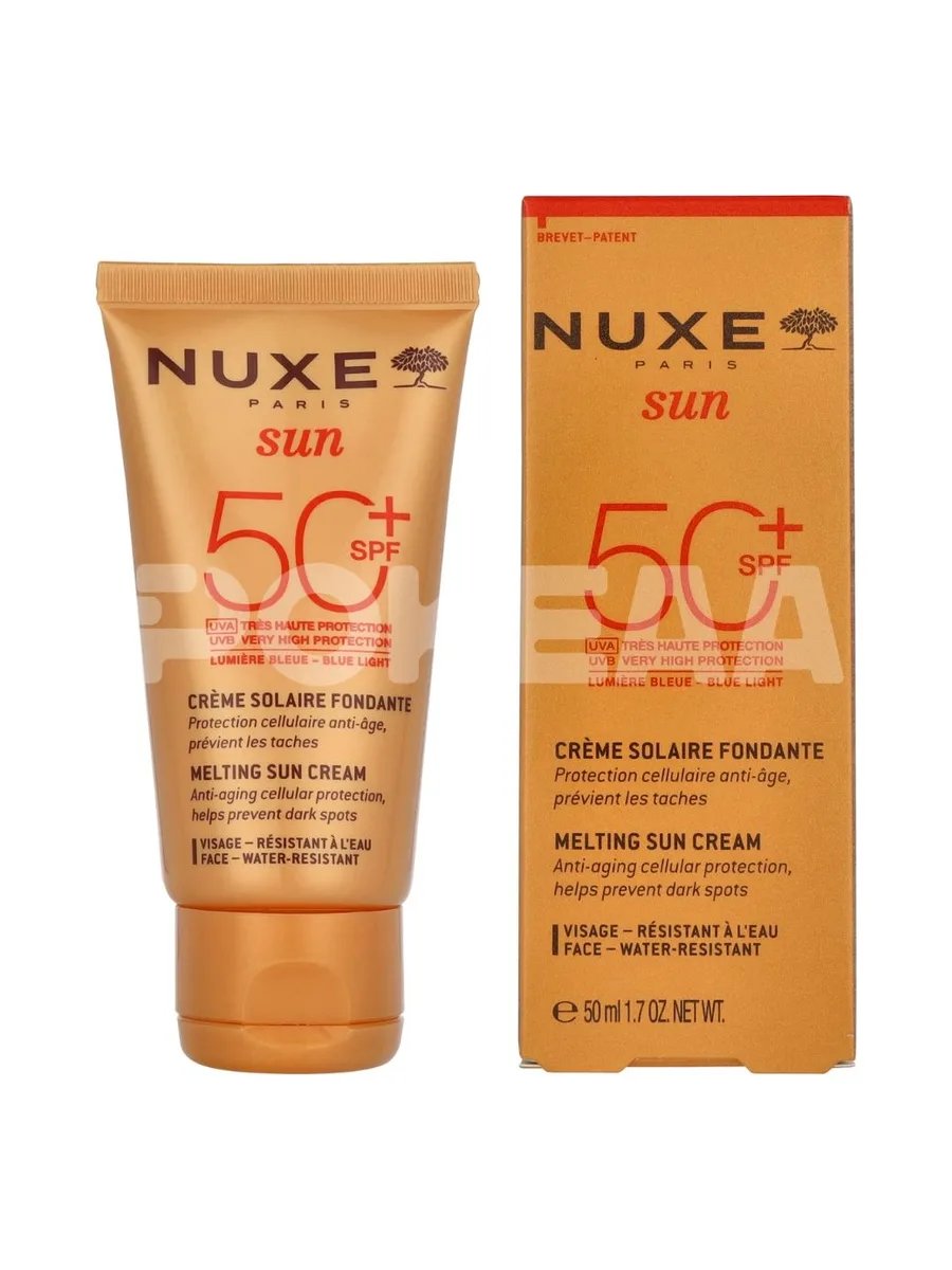 Nuxe Sun Melting Sun Cream SPF50 50ml - Face 1