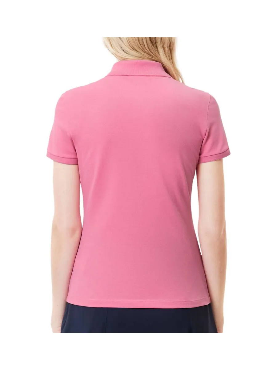 Polo Rose Femme Lacoste PF5462 3
