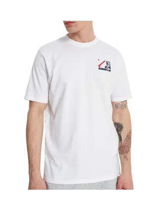 T-shirt Blanc Homme Fila Graphic 1