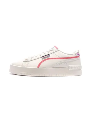 Baskets Blanches/Roses Fille Puma Jada 1