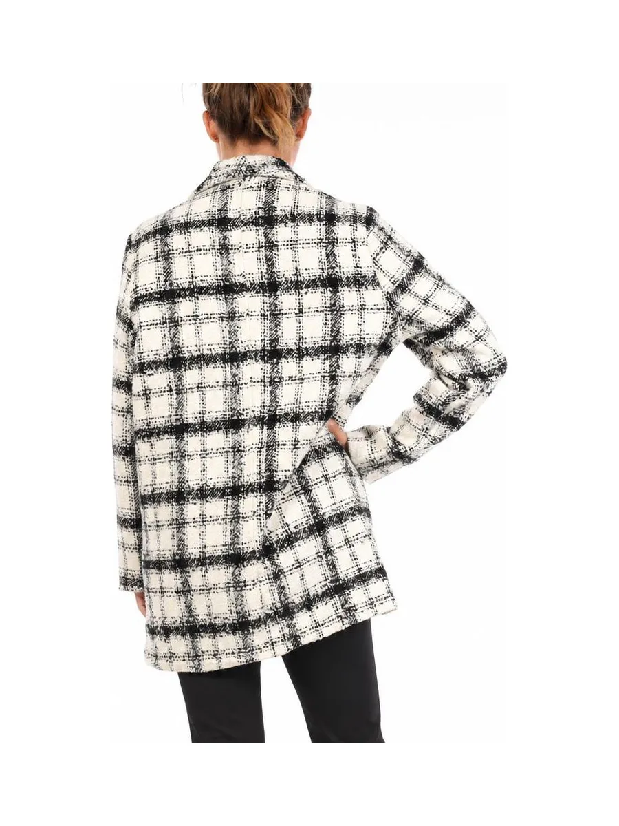 Veste Blanche/Noire Femme Sun Valley YVELIN 3