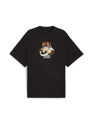 T-Shirt Noir Homme Puma Hoop 1