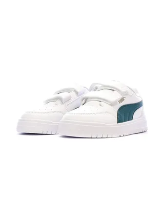 Baskets Blanches/Vertes Garçon Puma 403740 6