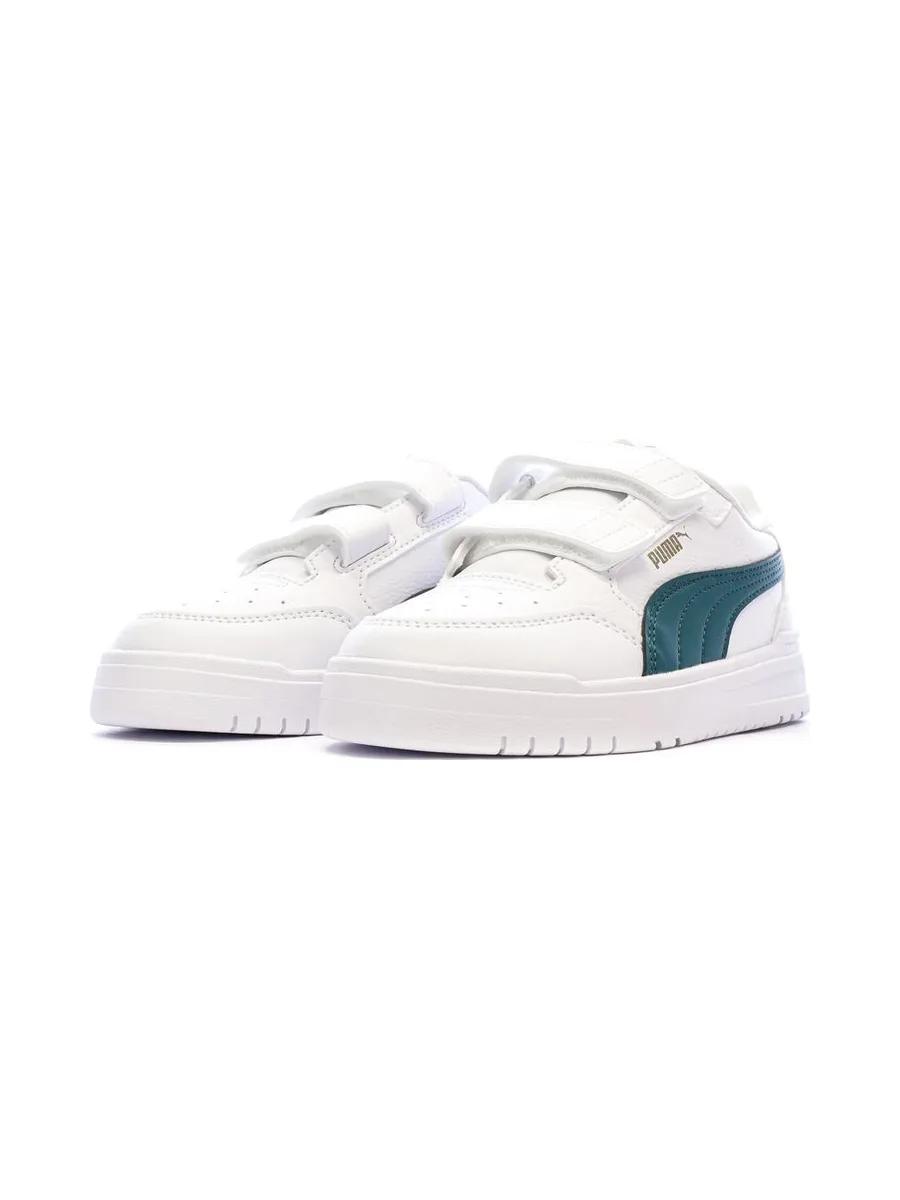 Baskets Blanches/Vertes Garçon Puma 403740 7