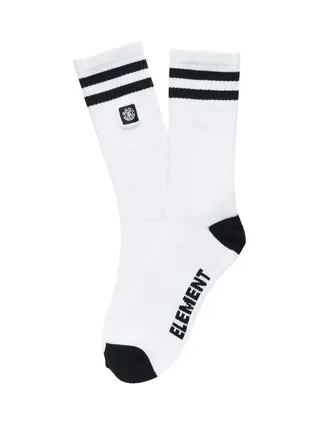 x1 Paires de Chaussettes Blanches/Noires Homme Element Clearsight 1