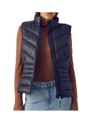 Doudoune sans manche Marine Femme Vero Moda Sorayasiv 1