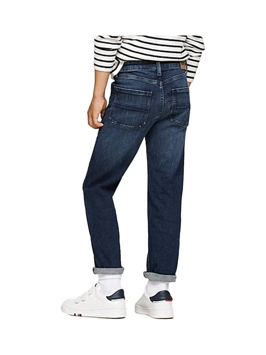 Jean Droit Marine Garçon Tommy Hilfiger Skater 3