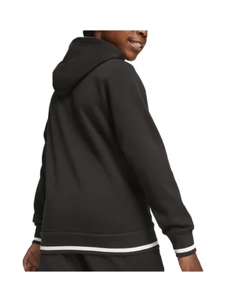 Sweat Zippé Noir Garçon Puma Squad Full 2