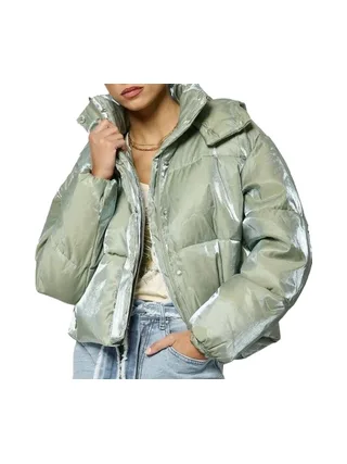 Doudoune Vert Irisé Femme Kaporal SAKI 1