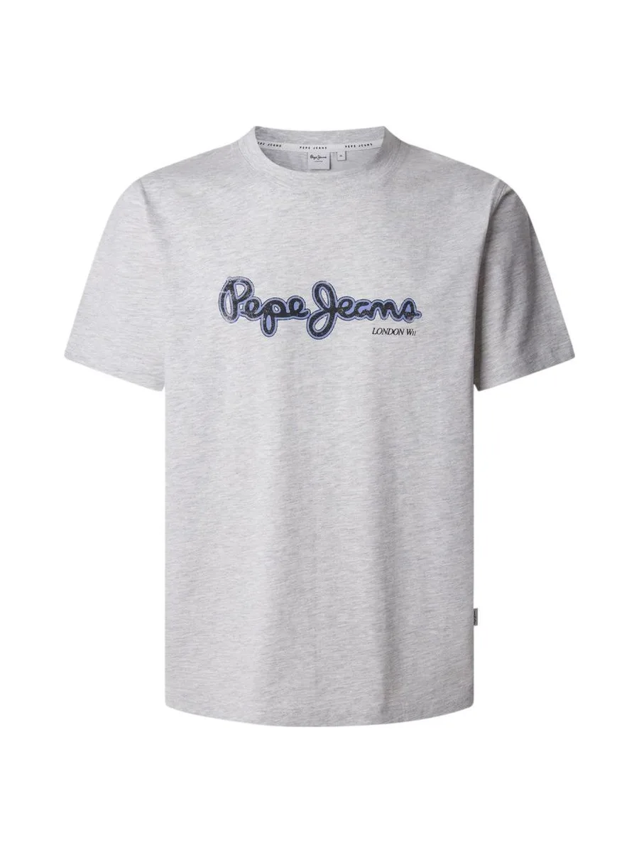 T-shirt Gris Homme Pepe jeans Dorian 2