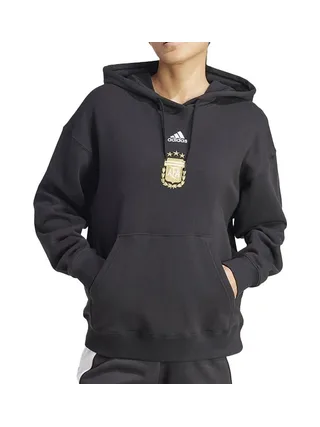 Argentine Sweat à Capuche Noir Femme Adidas Afa 1