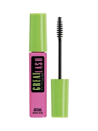 Mascara Noir Gemey Maybelline Great Lash Blackest Black 2