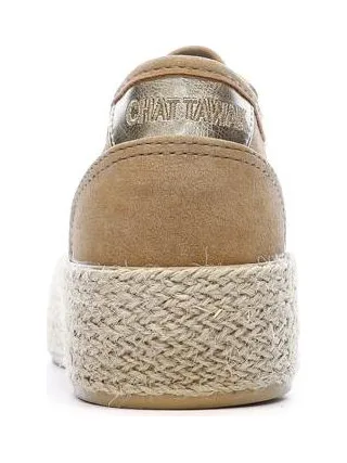 Baskets Taupe Femme Chattawak Summer 3