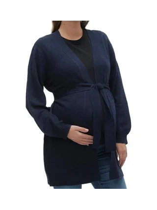 Gilet Marine Femme Mamalicious Mélannie 1