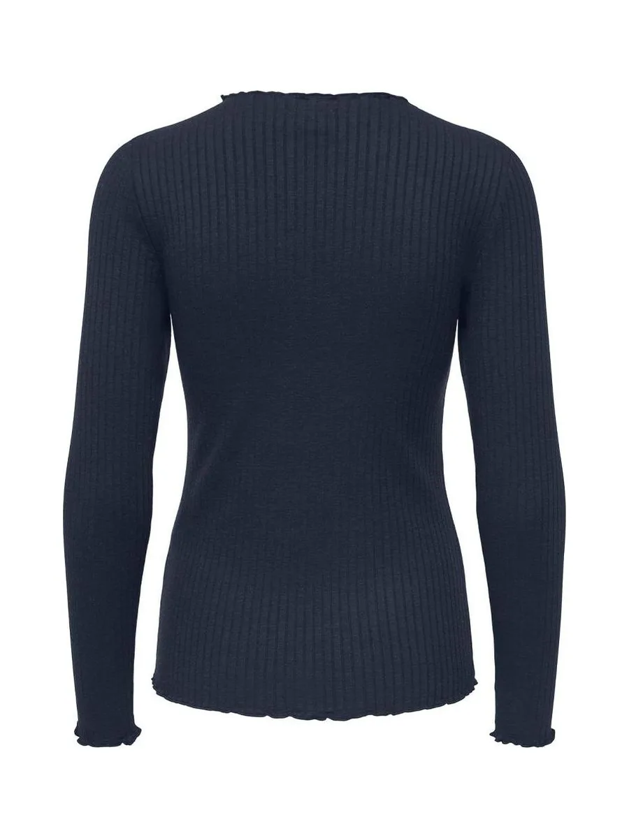 T-Shirt Manches Longues Marine Femme JDY Fransiska 3