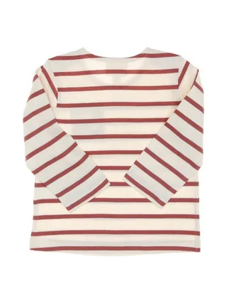 T-shirt Rose à Rayures Fille EOM Elorisa 2
