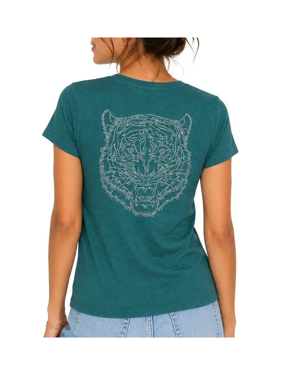 T-shirt Vert Fille Le Temps Des Cerises Remus 2