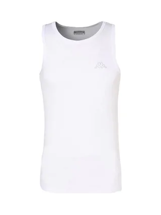 Débardeur Blanc Femme Kappa Carsenac 1