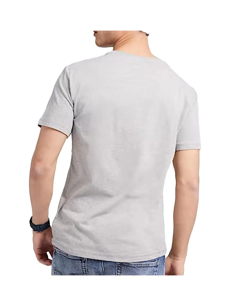 T-shirt Gris Homme Guess Blurry 2
