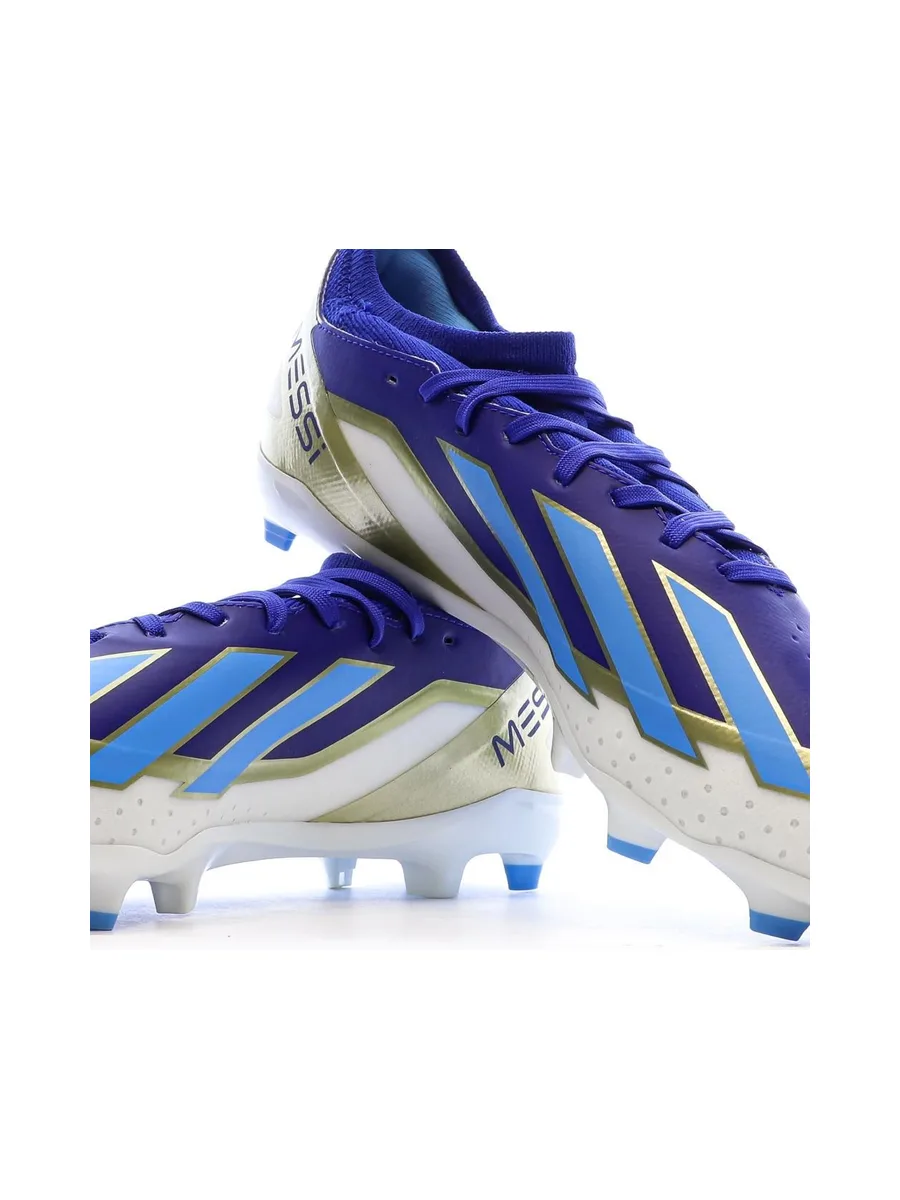 Chaussures de football Bleu Homme Adidas X Crazyfast League Fg Messi 8