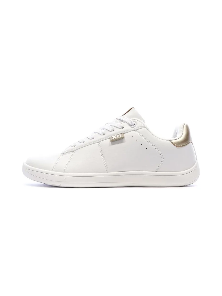 Baskets Blanches/Doré Femme Xti Plata 2