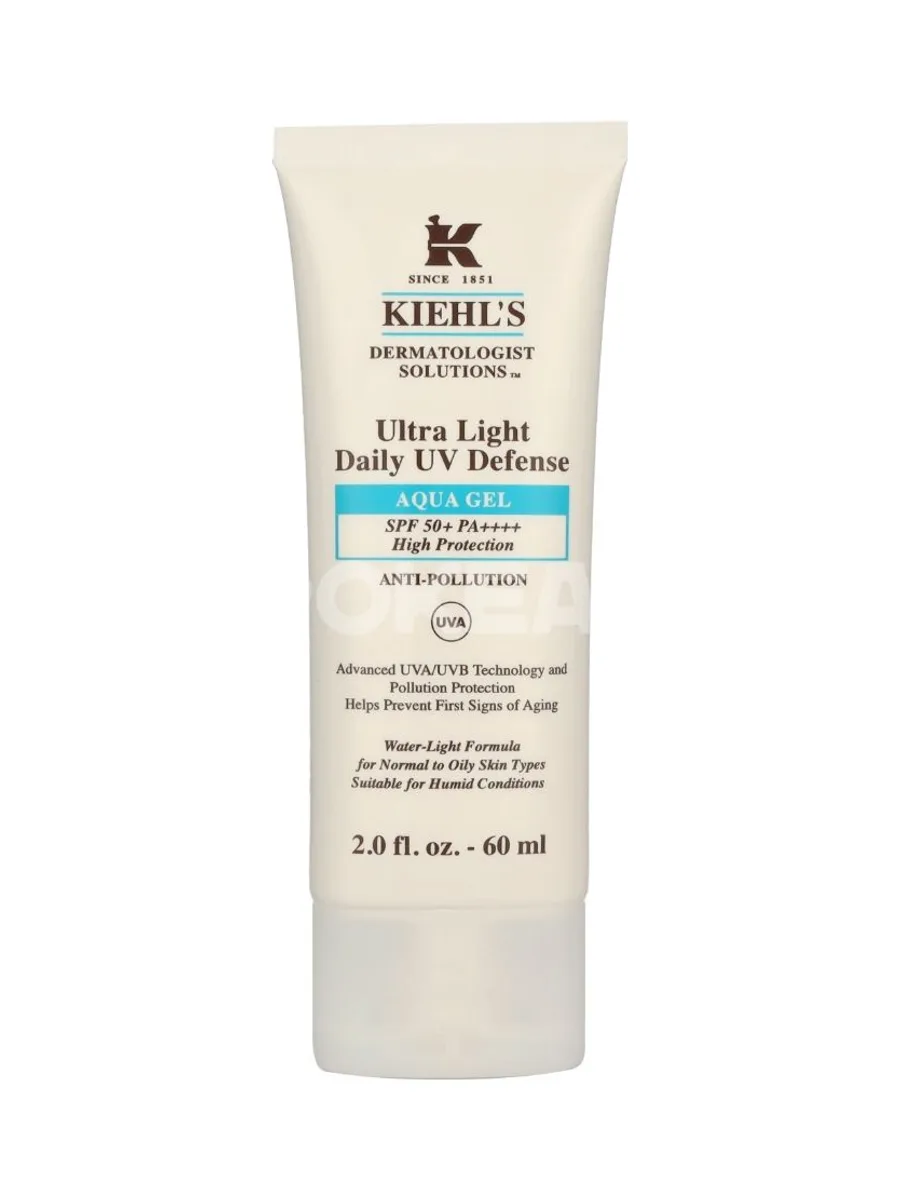 Kiehl's D.S. Ultra Light Daily UV Defense Aqua Gel SPF50 60ml 2
