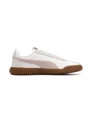 Baskets Blanches/Roses Femme Puma Club Kayzer 2