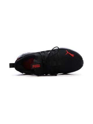 Chaussures de Sport Noir/Rouge Garçon/Homme Puma Softride Carson 4