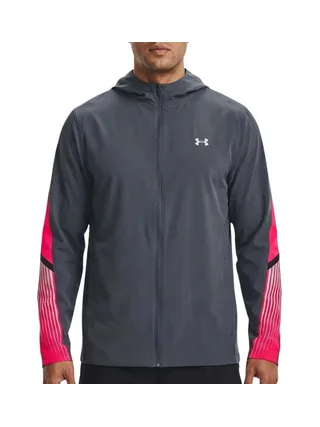 Veste de survêtement Grise/Rose Homme Under Armour Velociti 1