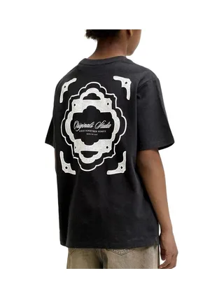 T-Shirt Noir Garçon Jack & Jones Dia 2