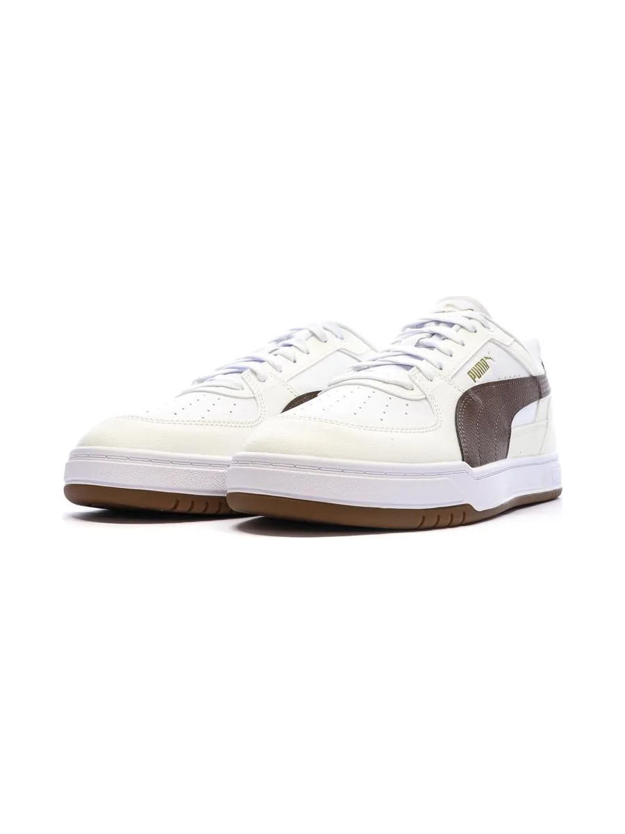 Baskets Blanc/Marron Foncé Homme Puma Caven Iii 7