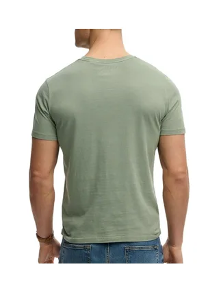 T-Shirt Vert Homme Superdry Classic Essential 12 2