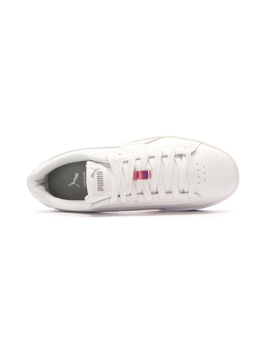 Baskets Blanc/Rose Fille/Femme Puma Jada Holo 5