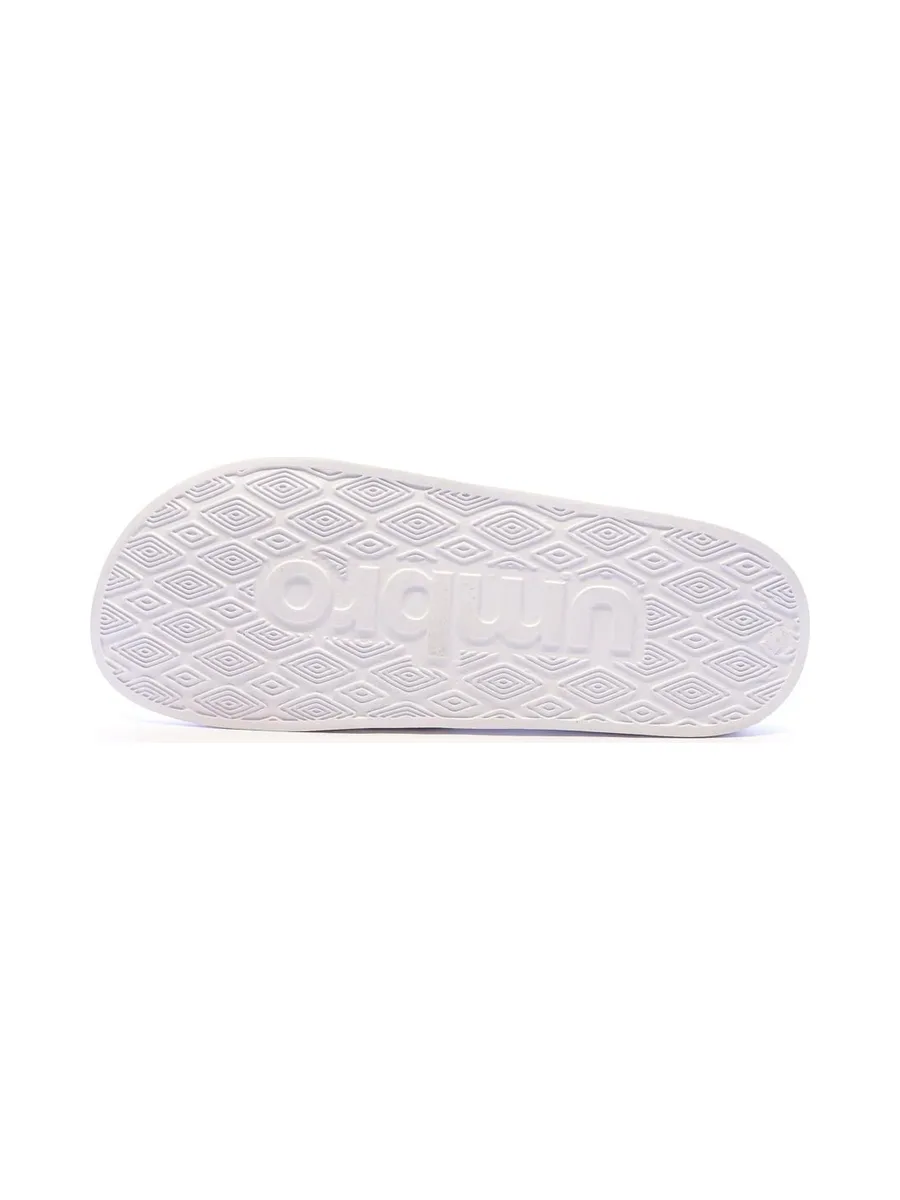 Claquettes Blanches Homme Umbro Um Tilio 3