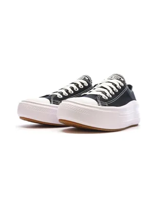 Baskets Noires Femme Converse All Star Move Platform 6