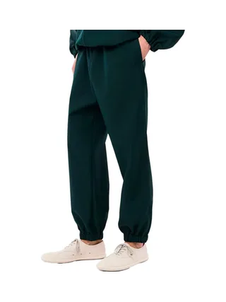 Jogging Vert Foncé Homme Lacoste Runway Oversized Twill 1