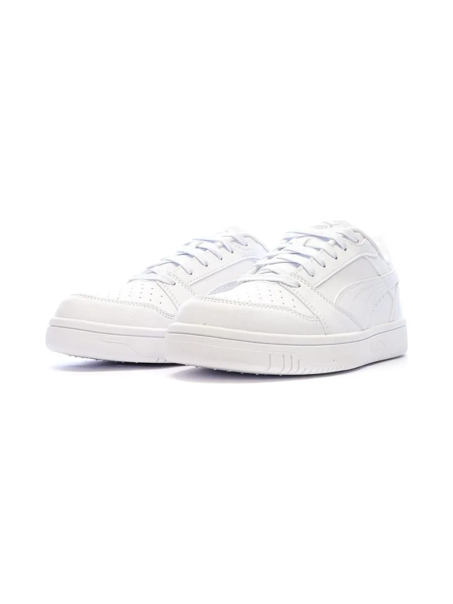 Baskets Blanches Mixte Puma Rebound V6 7